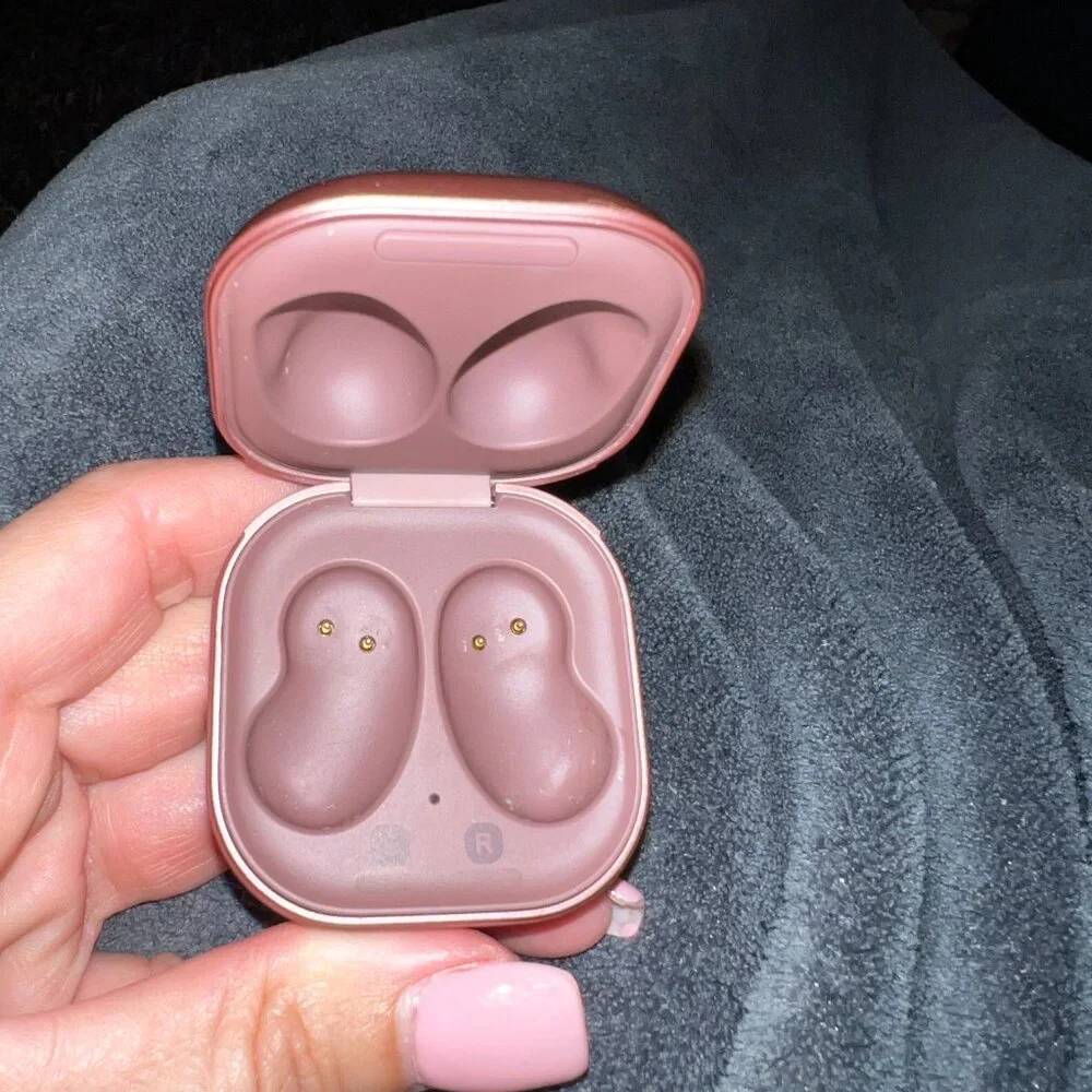 Samsung Pink Earbud Headphones case only